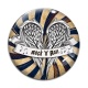 Cabochon Verre - rock N roll