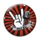 Cabochon Verre - rock star