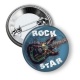 Badge - rock star