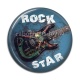 Cabochon Résine - rock star