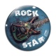 Cabochon Verre - rock star