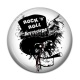 Cabochon Résine - rock N roll attitude