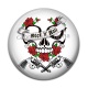 Cabochon Résine - rock N roll