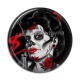 Cabochon Résine - femme gothique