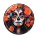 Cabochon Résine - femme gothique