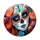 Cabochon Verre - femme gothique