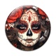 Cabochon Verre - femme gothique