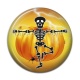 Cabochon Résine - squelette halloween 