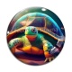 Cabochon Verre - tortue