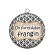 Pendentif Cabochon Argent - un formidable frangin
