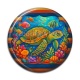 Cabochon Résine - tortue