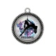 Pendentif Cabochon Argent - pole dance