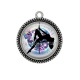 Pendentif Cabochon Argent - pole dance