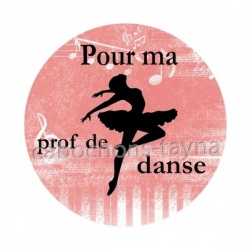pour ma prof de danse
