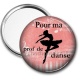 Miroir de poche - pour ma prof de danse