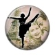 Cabochon Résine - danseuse
