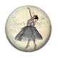 Cabochon Résine - danseuse