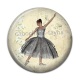 Cabochon Résine - danseuse