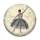 Cabochon Verre - danseuse