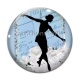 Cabochon Verre - danseuse