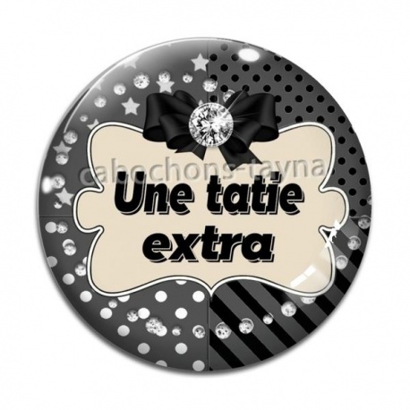 Cabochon Verre - une tatie extra