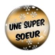 Cabochon Verre - une super soeur