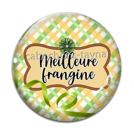 Cabochon Verre - meilleure frangine