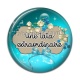 Cabochon Résine - une tata extraordinaire