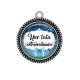 Pendentif Cabochon Argent - une tata extraordinaire