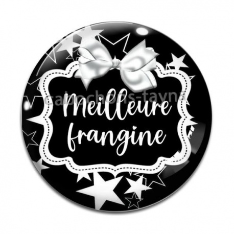 Cabochon Verre - meilleure frangine