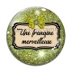 Cabochon Verre - une frangine merveilleuse