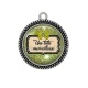 Pendentif Cabochon Argent - une tatie merveilleuse