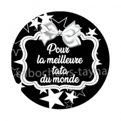 pour la meilleure tata du monde