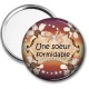 Miroir de poche - une soeur formidable