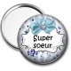 Miroir de poche - super soeur