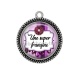 Pendentif Cabochon Argent - une super frangine