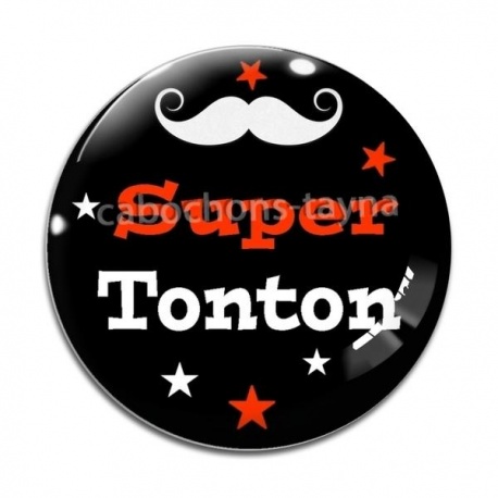 Cabochon Verre - super tonton