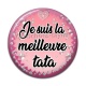 Cabochon Résine - je suis la meilleure tatie