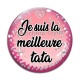 Cabochon Verre - je suis la meilleure tatie