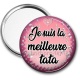 Miroir de poche - je suis la meilleure tatie