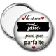 Miroir de poche - tu es une tatie plus que parfaite
