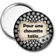 Miroir de poche - pour une chouette tatie