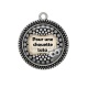 Pendentif Cabochon Argent - pour une chouette tata