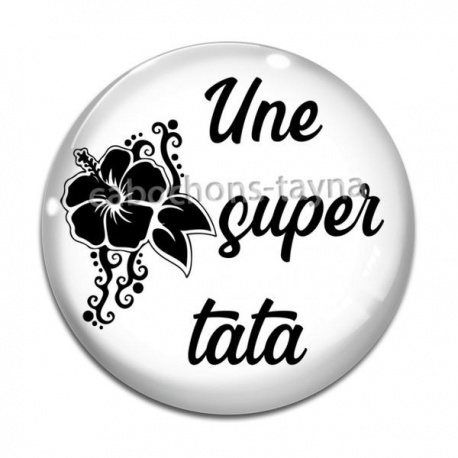 Cabochon Verre - une super tata