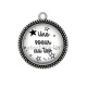 Pendentif Cabochon Argent - une soeur au top