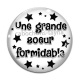 Cabochon Verre - une grande soeur formidable