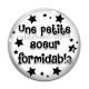 Cabochon Verre - une petite soeur formidable