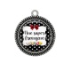 Pendentif Cabochon Argent - une super frangine
