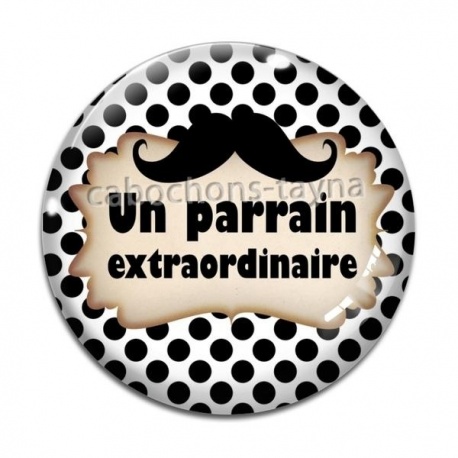 Cabochon Verre - un parrain extraordinaire