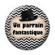 Cabochon Résine - un parrain fantastique